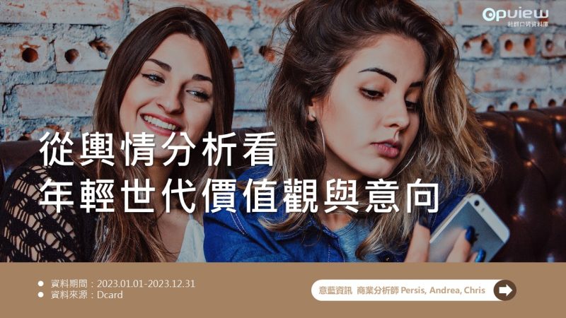【意藍資訊】從輿情分析看年輕世代價值觀與意向 【意藍資訊】從輿情分析看年輕世代價值觀與意向